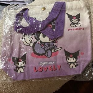 Kuromi Good Luck Lovely Tote Bag